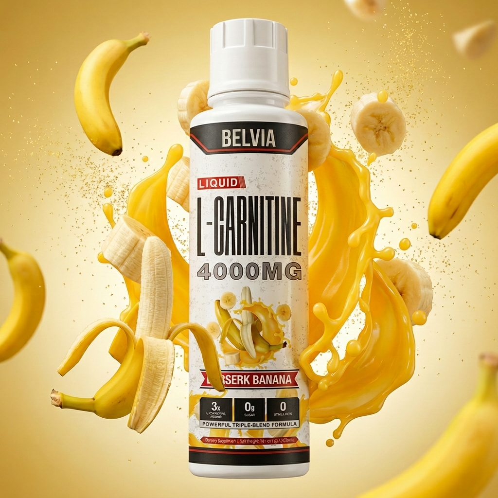 Belvia SHRED 4000™ Liquid Carnitine Complex | Burn Fat 3X Faster