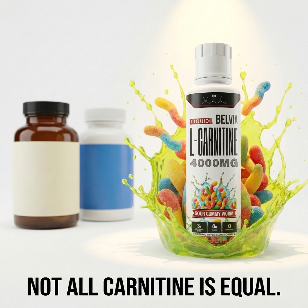Belvia SHRED 4000™ Liquid Carnitine Complex | Burn Fat 3X Faster