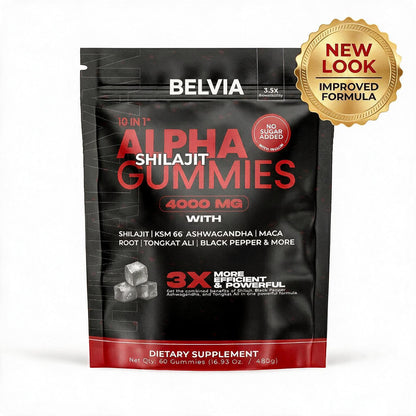 BELVIA  - 10-IN-1 ALPHA SHILAJIT GUMMIES